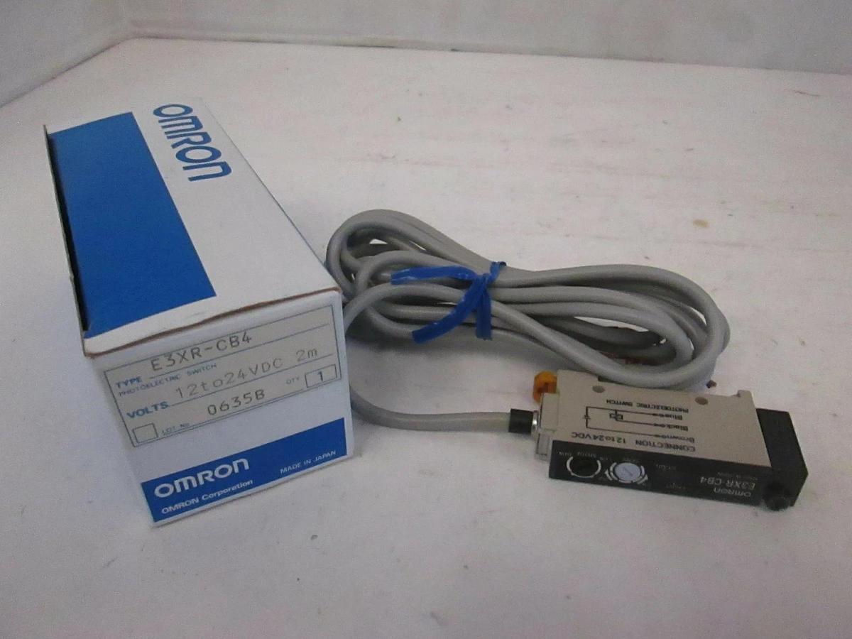 Omron E3XR-CB4 Photoelectric Switch, New Open Box