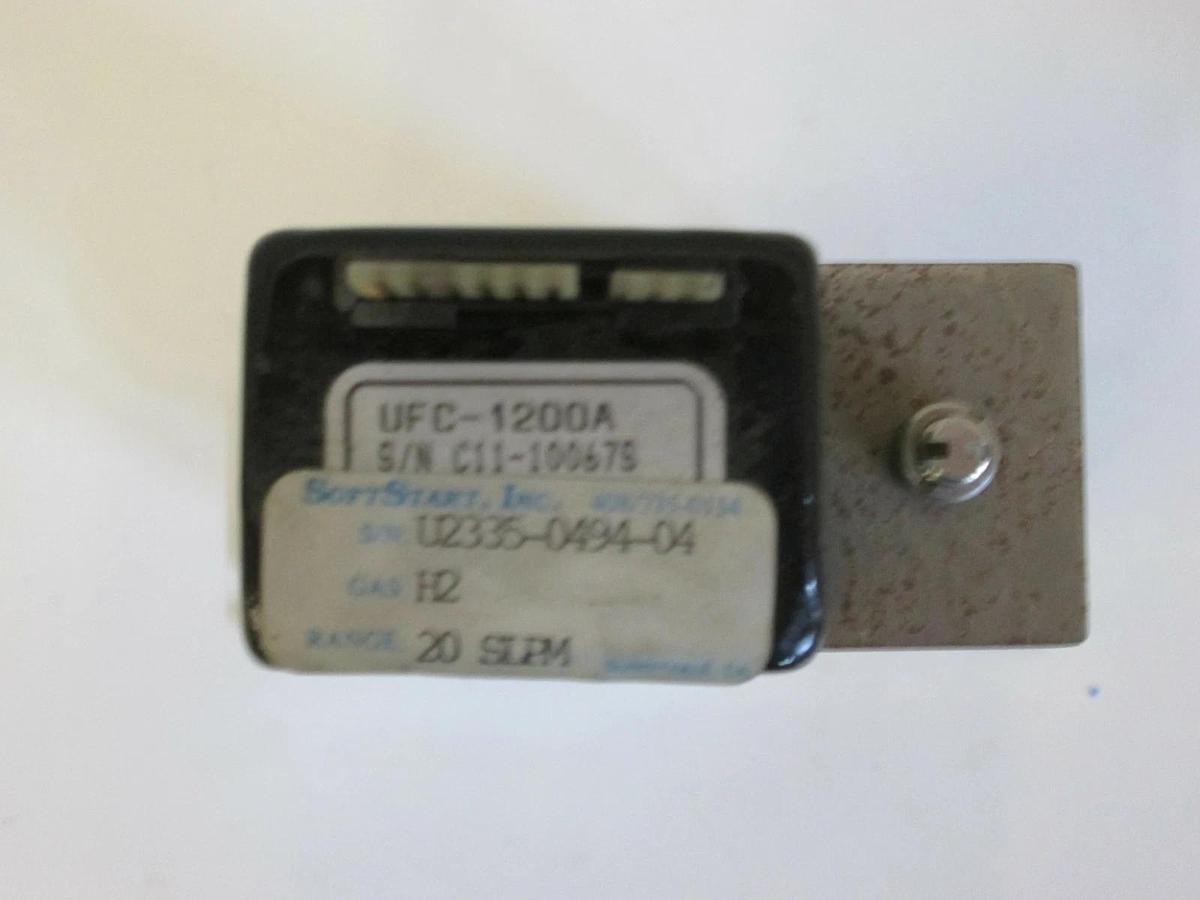 Used Unit UFC-1200A Mass Flow Controller, Gas- H2, Range- 20 SLPM, Used
