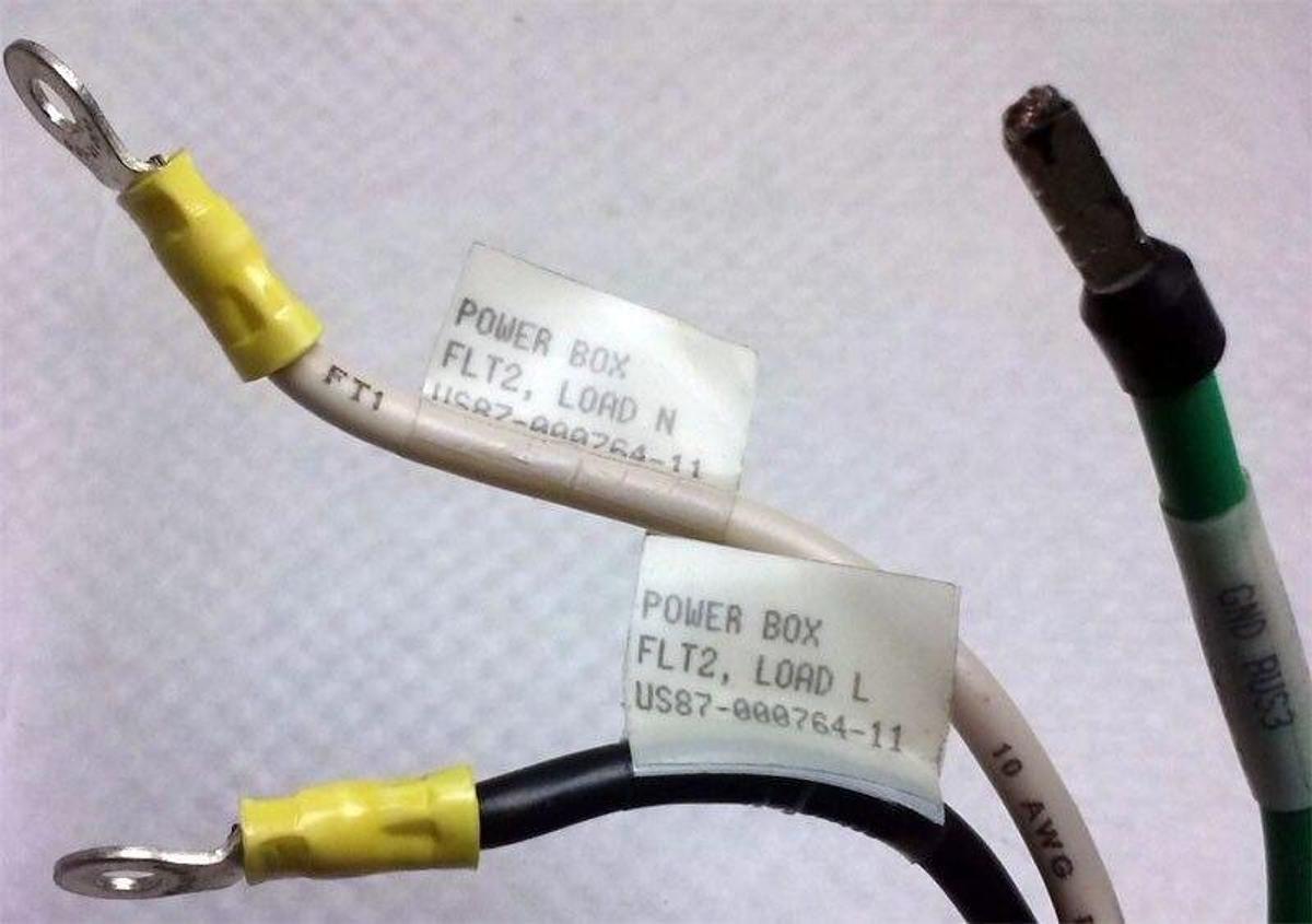 Used TEL Tokyo Electron US87-000764-11 Power Box Cable Harness, Used