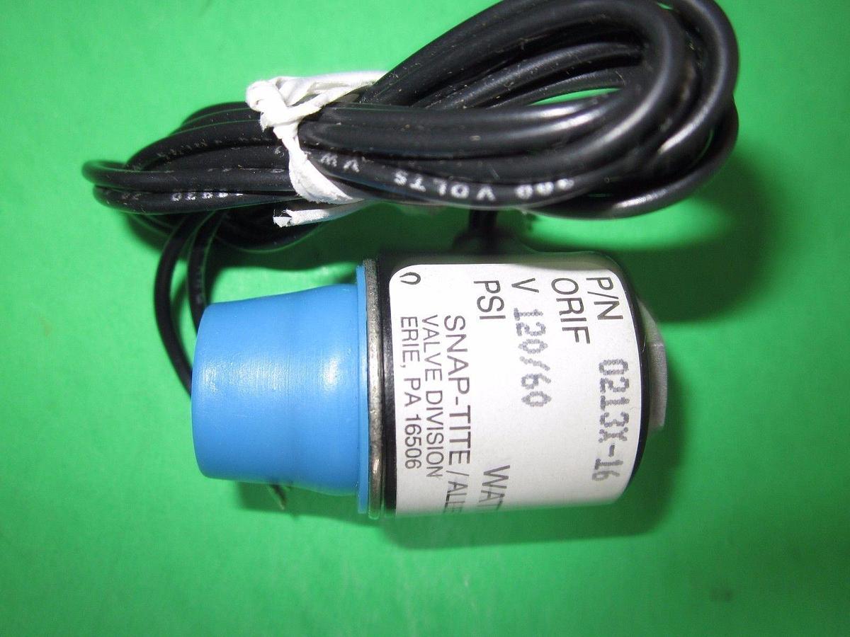 SNAP-TITE 0213X-16 SOLENOID VALVE, 7 WATTS - TOP ONLY