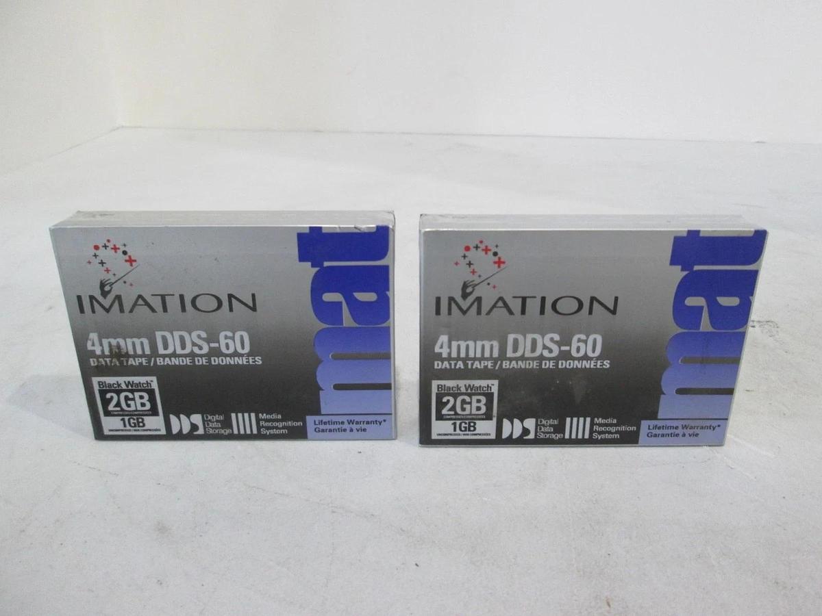 Imation, 4mm DDS-60, Data Tape, New, Lot of 2