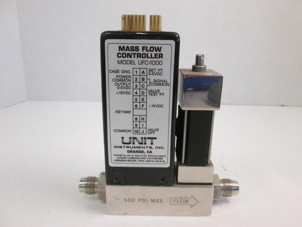 Used Unit UFC-1000, MFC, Mass Flow Controller, NH3, 200 SCCM, Used
