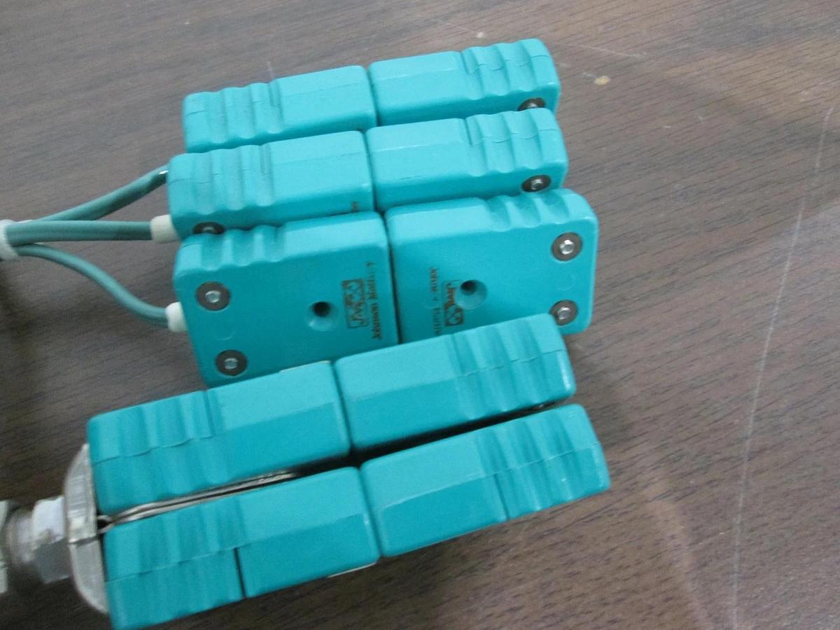 Used Johnson Matthey, Type R/RS Thermocouple, Mini Quick Release, Lot of 10 M/F, Used