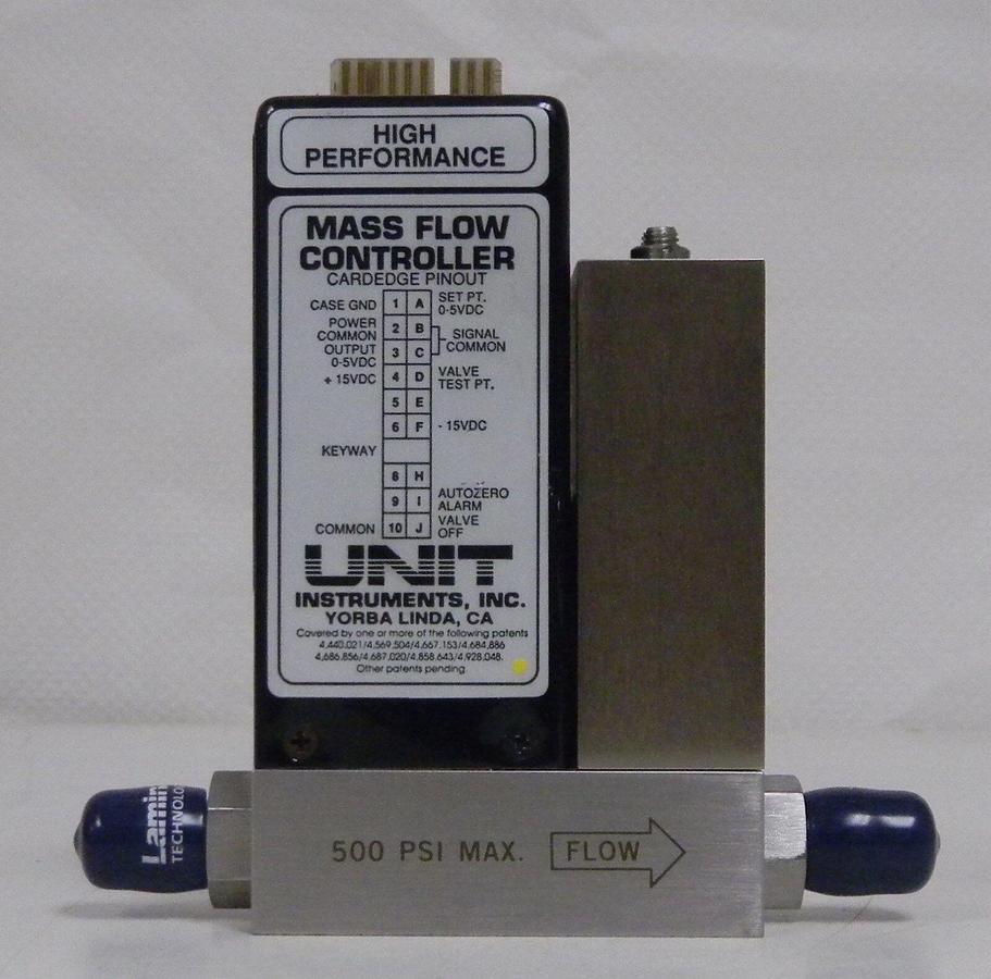 Used Unit UFC-1200A Mass Flow Controller, Gas- SiH2CL2, Range- 500 SCCM, Used