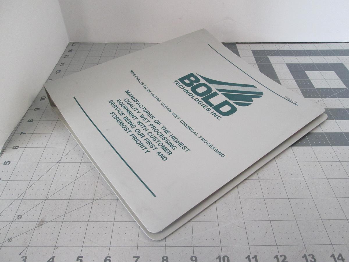 Used Bold Technologies, 1658, 4 Bottle Wash Station, Motorola Com 1, Instruction Manual, Used