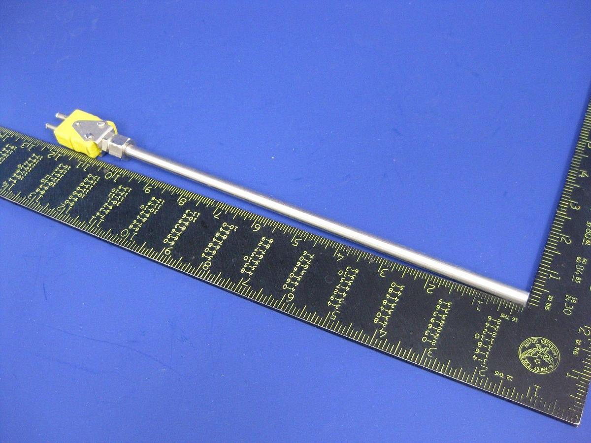 Used MARCHI Thermocouple MAT91R14GK9B with 10" Probe, Watkins Johnson, Used