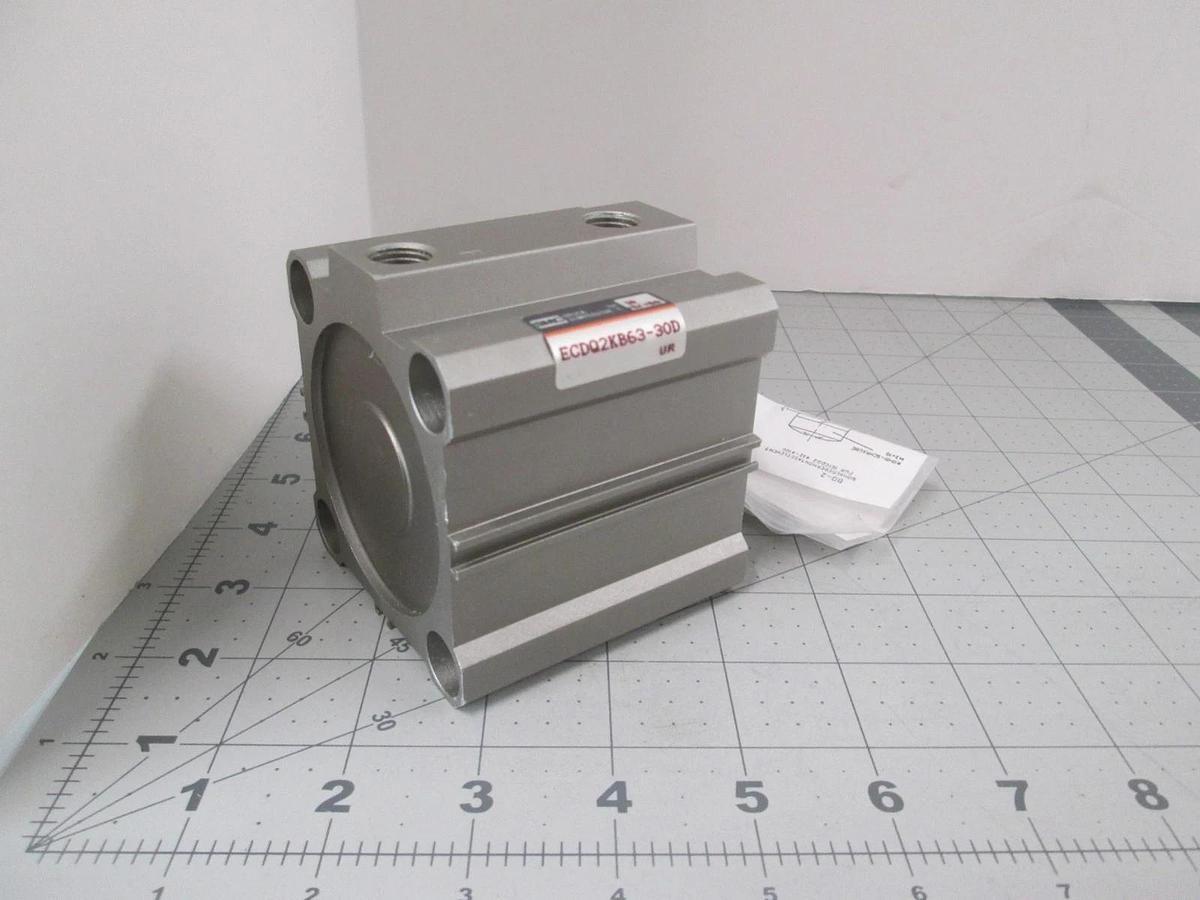 SMC, ECDQ2KB63-30D, Pneumatic Cylinder, New