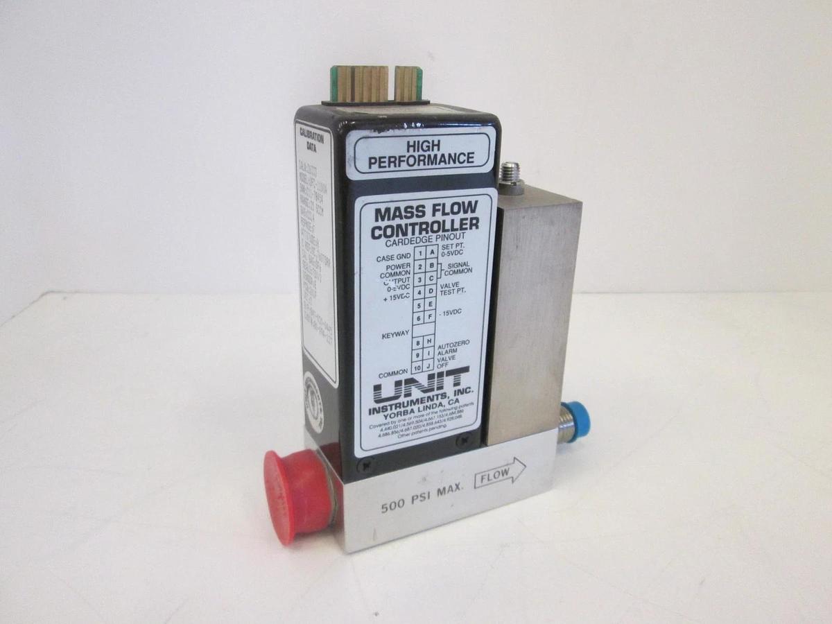 Used Unit Instruments, UFC-1100A, Mass Flow Controller, 25 SCCM, CCL4, Used