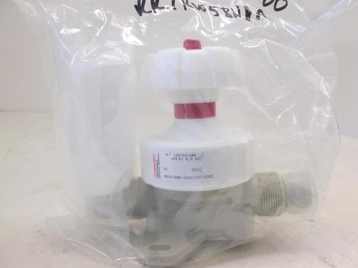 GEMU, 88331989-10091507, 6 bar 2 Way Valve, New