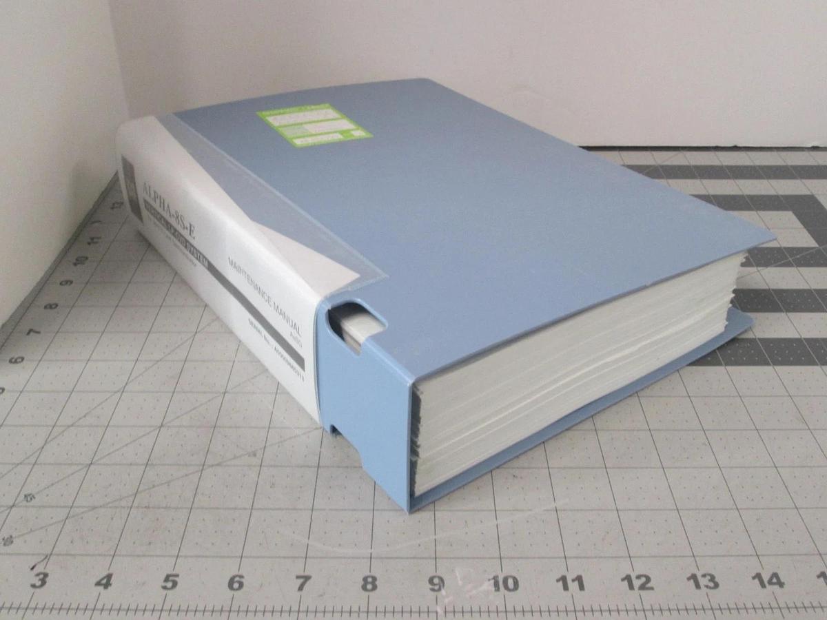 Used TEL Tokyo, ALPHA-8S, Maintenance Manual, AsSG, Used