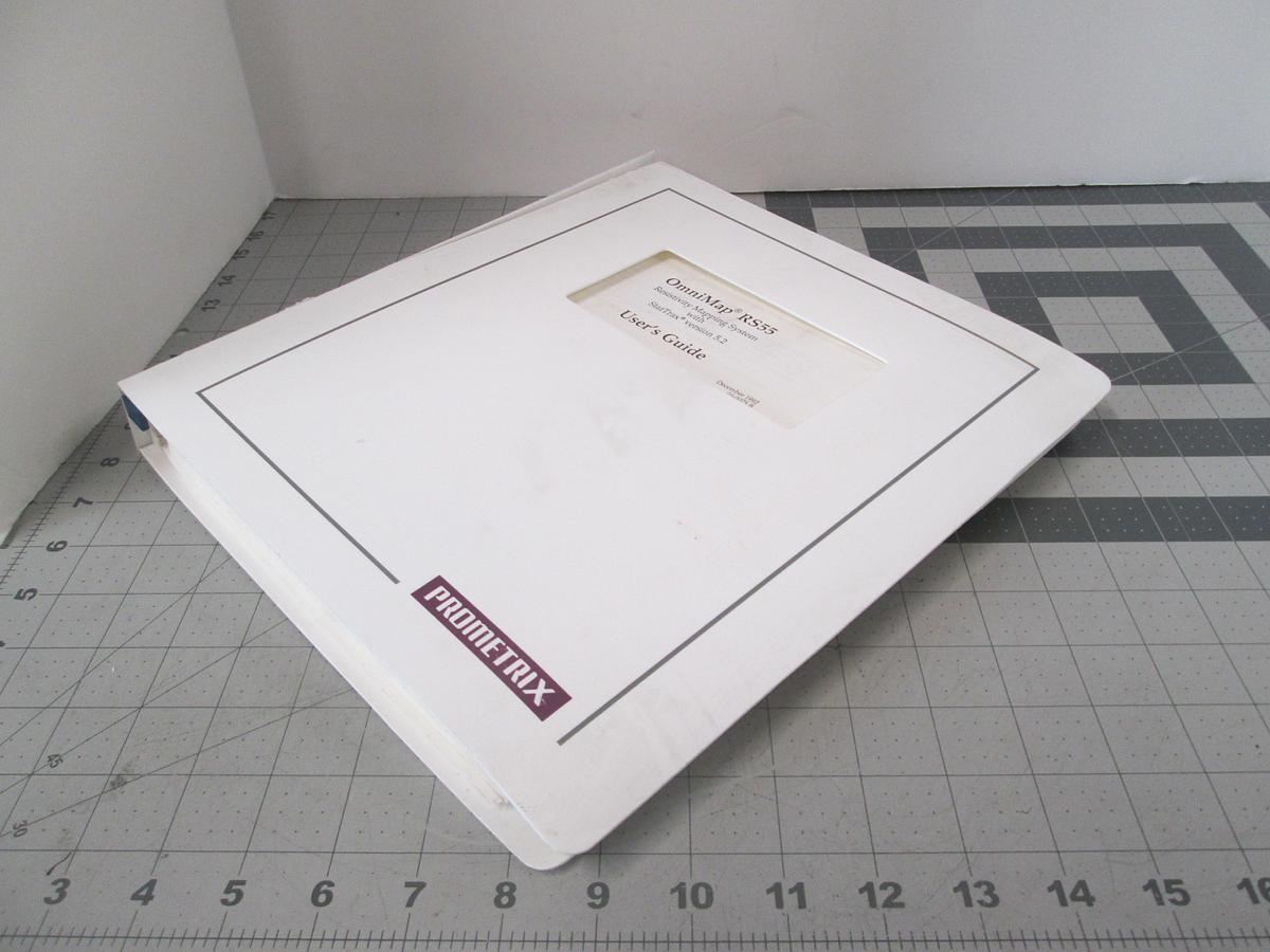 Used Tencore, OmniMap, RS55, User's Guide, Used
