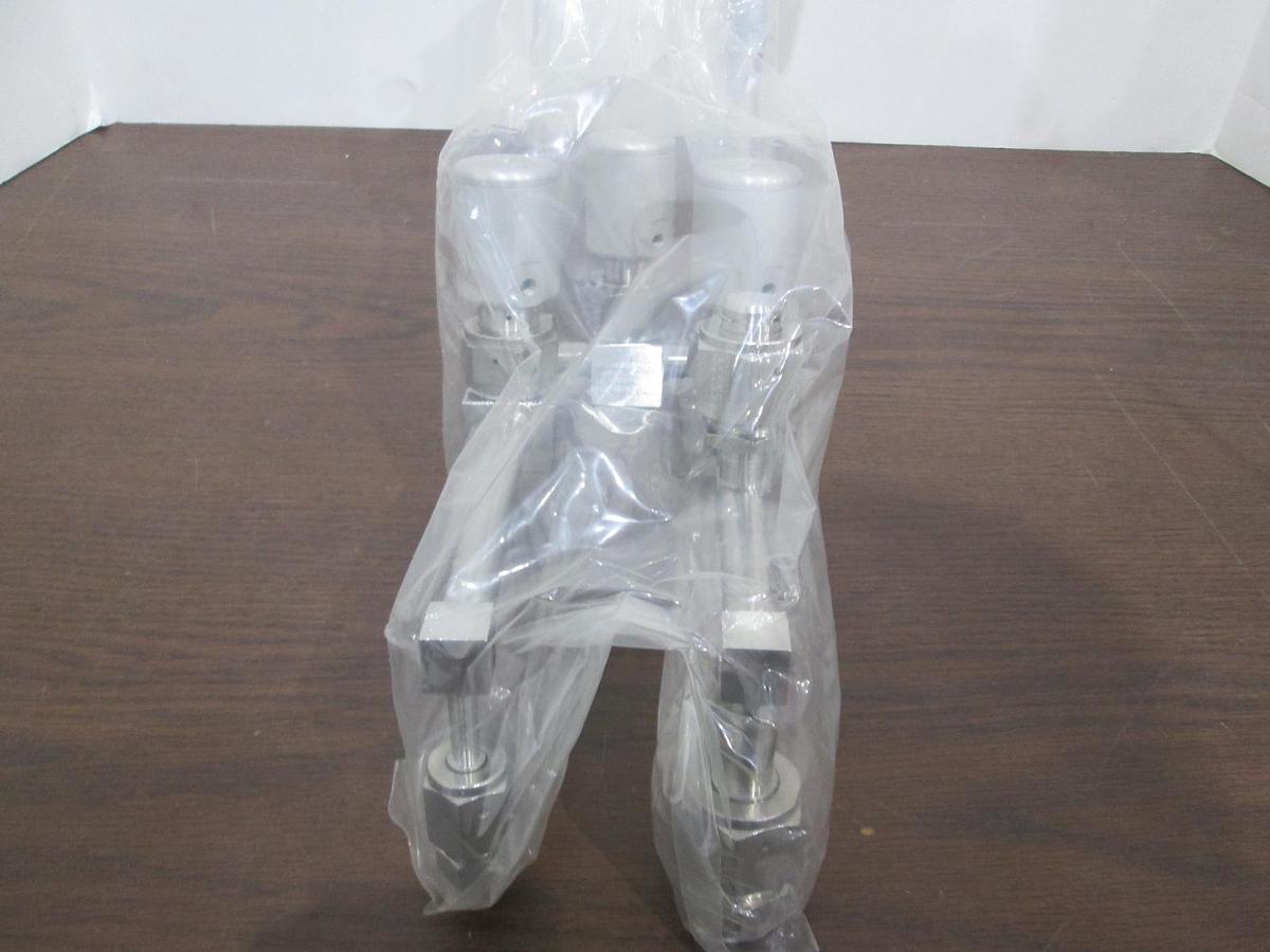 NUPRO, 6LV-BN8BW8-P-C 3-Station Pneumatic Valve Assy NC/NC/NC, NEW