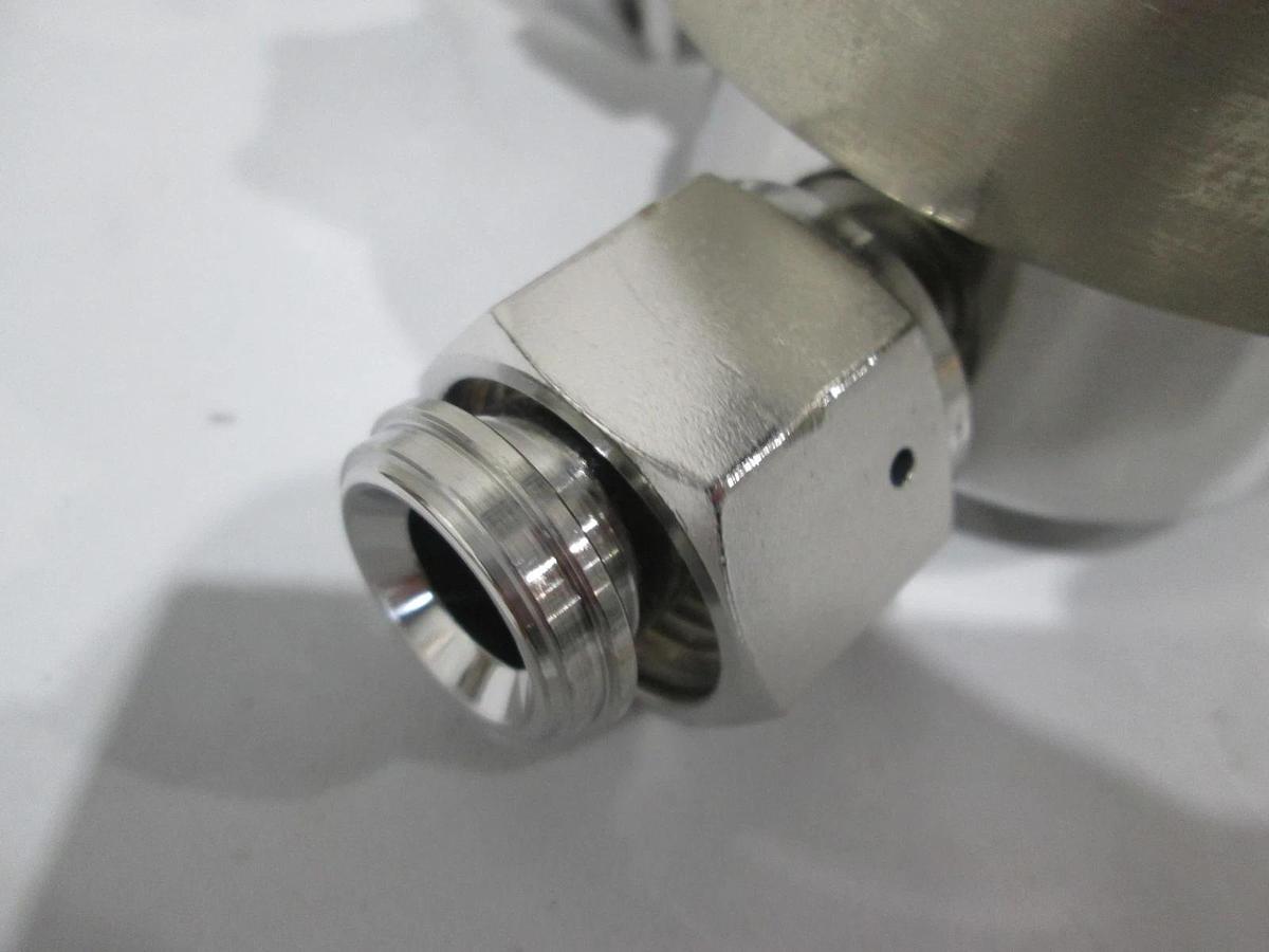 Used Veriflo, HFR902W3PXFS8MMFV, 3 Port Regulator w/ 0-160 PSI Gauge, Used