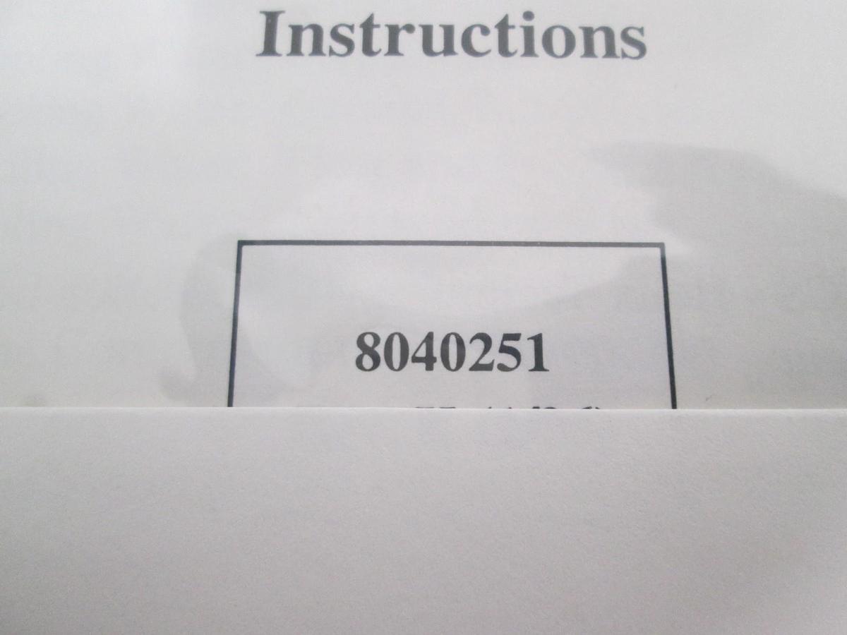 Used CTI-Cryogenics, Series 8500, Installation, Operation, Service Instructions, Used