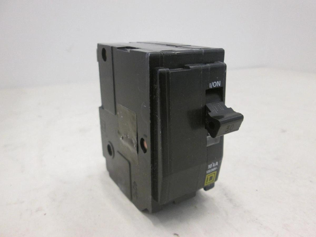 Used Square D, Type TIPO QO Circuit Breaker, 30A, 2 Pole, Used