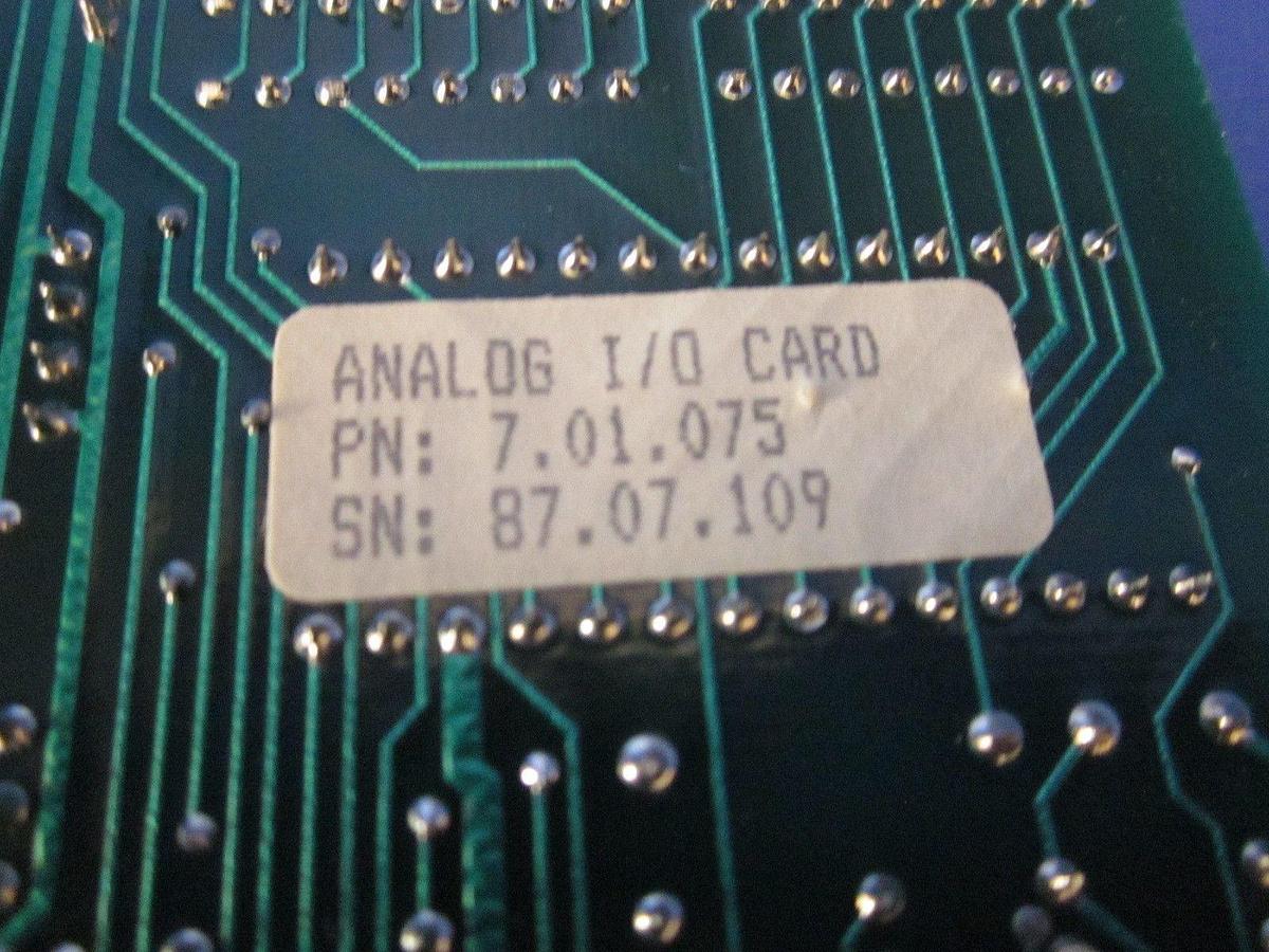 Used Tempress 5 22 106 Analog I/O Card PCB 7.01.075, Used
