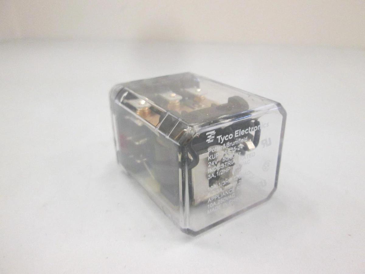 Used Potter & Brumfield, KUP-14A15-24, 24V Relay, Used