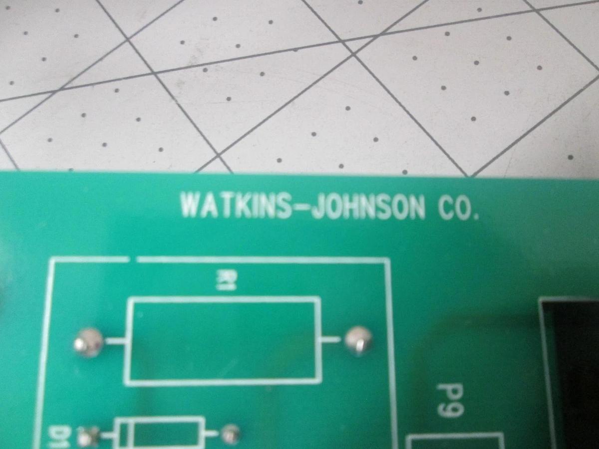 Watkins Johnson, WJ950, 978129-001, Thermotrim Rear Panel PCB Assy, New