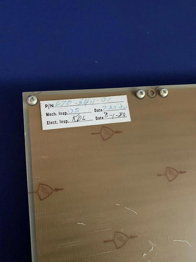 Used Tektronix 670-5411-01 Cycle Synchronizer PCB, Used