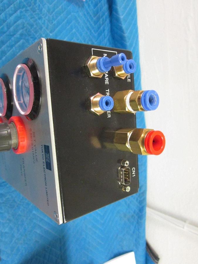 Used TEL Tokyo Electron Air Controller Gauge Assembly 3M87-022555 w/ SUNX DP2-22 1MPa