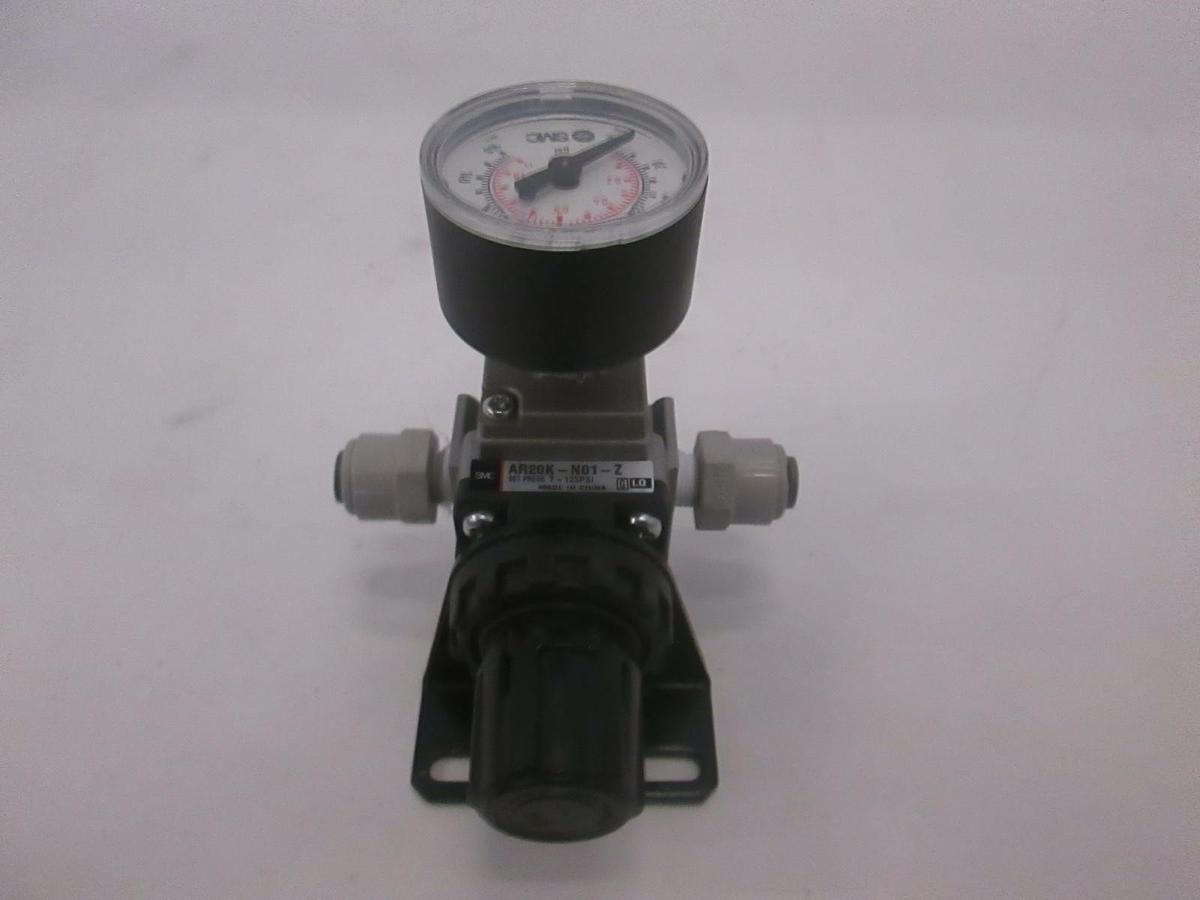 Used SMC, Regulator Assy w/ Gauge, AR20K-N01-Z, Used