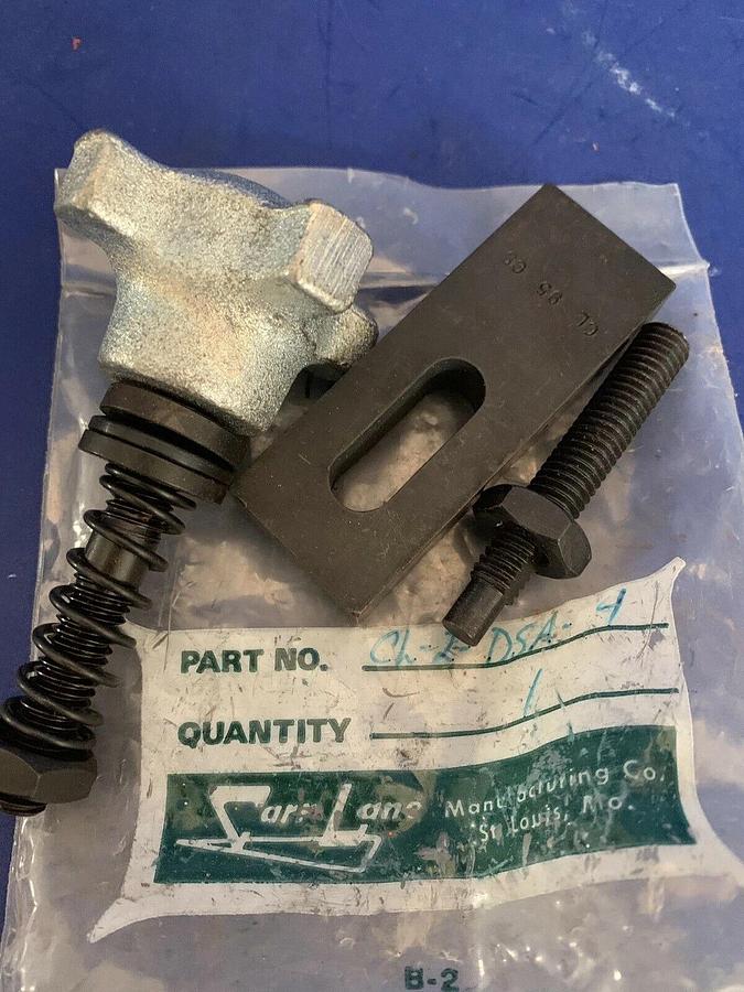 Used Carr Lane CL-2-DSA-4  Steel Heel Clamp Strap Assy, New
