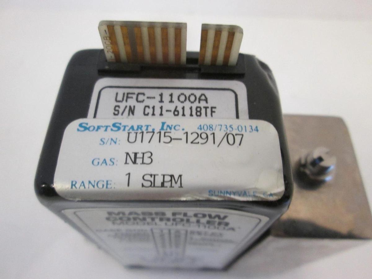 Used Unit Instruments, UFC-1100A, Mass Flow Controller, 1 SLPM, NH3, Used