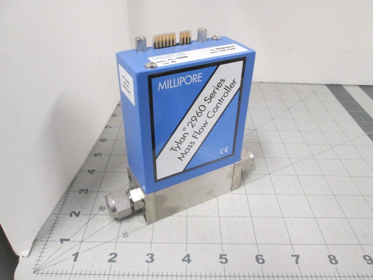Millipore, FC-2960M, N2. 0.05 SLPM, Mass Flow Controller, New