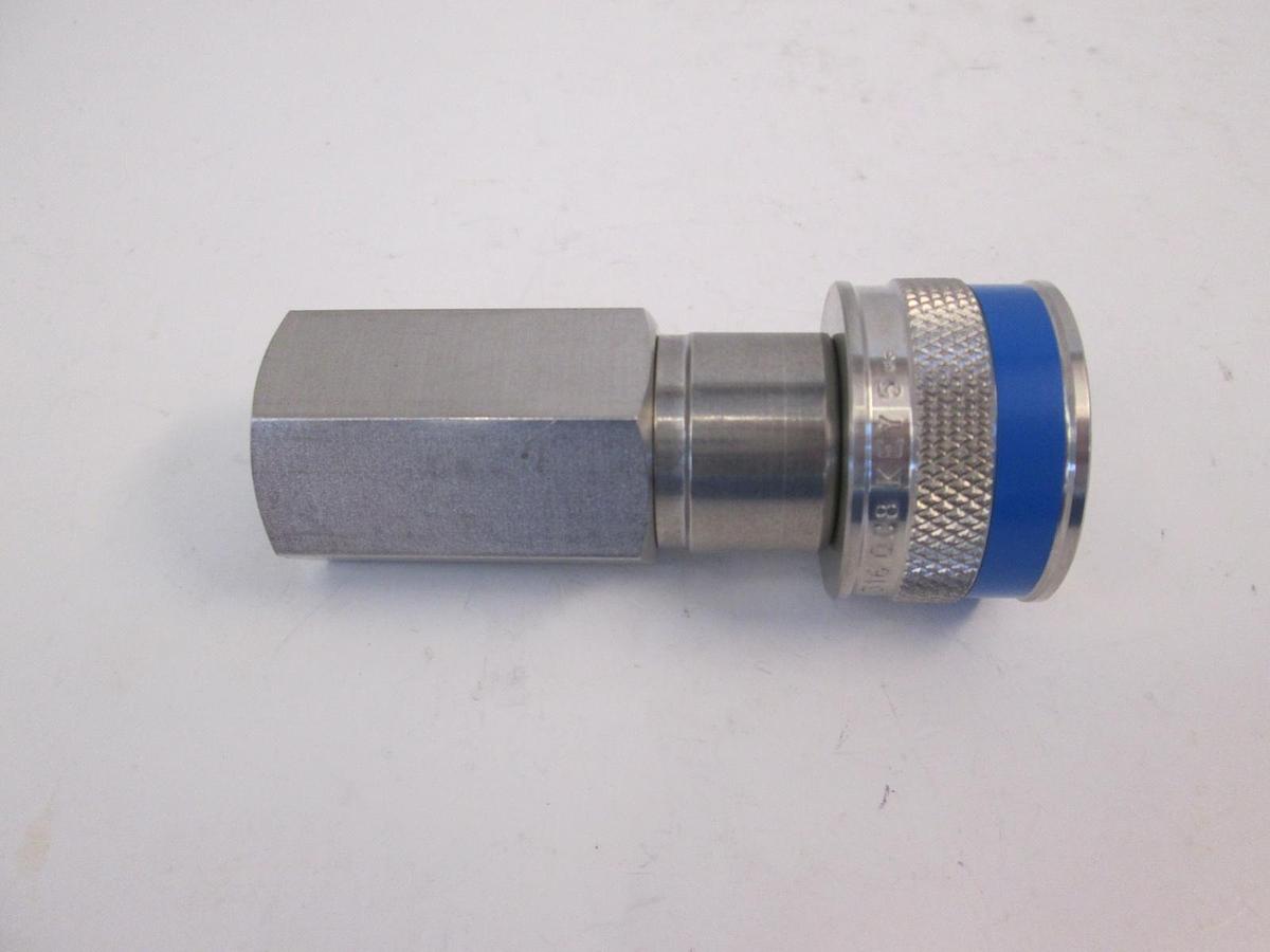 Used Swagelok SS-QC8 Key 5 Coupler, Used