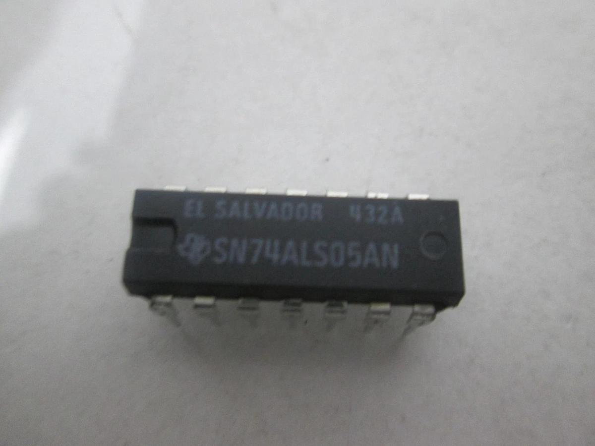 Texas Instruments, SN74ALS05AN, Integrated Circuit, New, Lot of 19