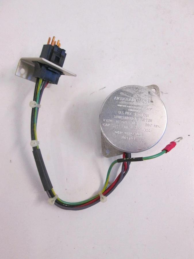 Used Synchronous Motor 644-3445-001, 120V, 8W, 300RPM, Used