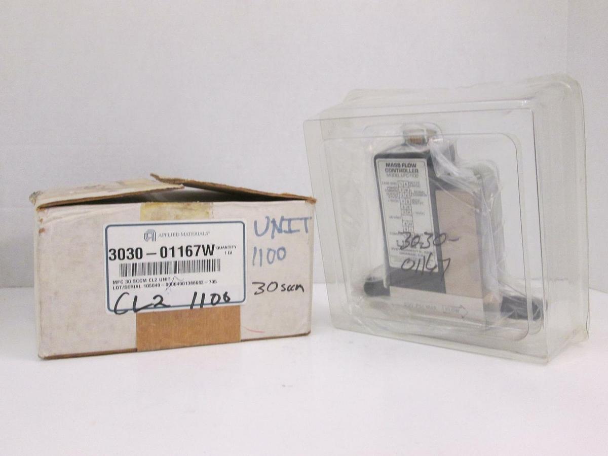 Used Unit UFC-1100 Mass Flow Controller CL2, 30 SCCM, Reburbished