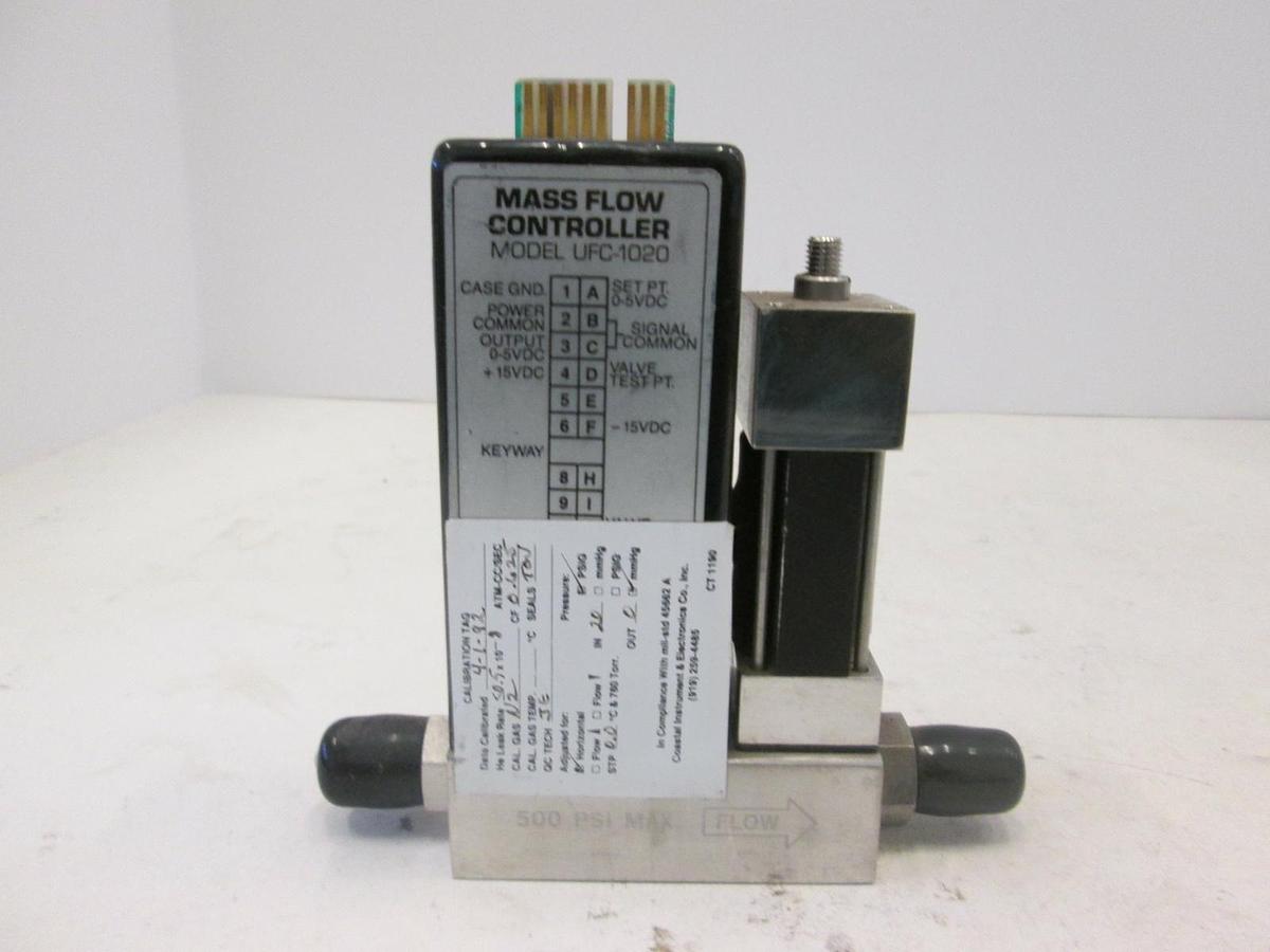 Used Unit UFC-1020A Mass Flow Controller MFC, SiH4, 500 SCCM, Used