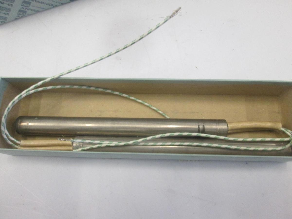 Used D-M-E Company, Cartridge Heaters, CU-608-2, 8", New, Lot of 2