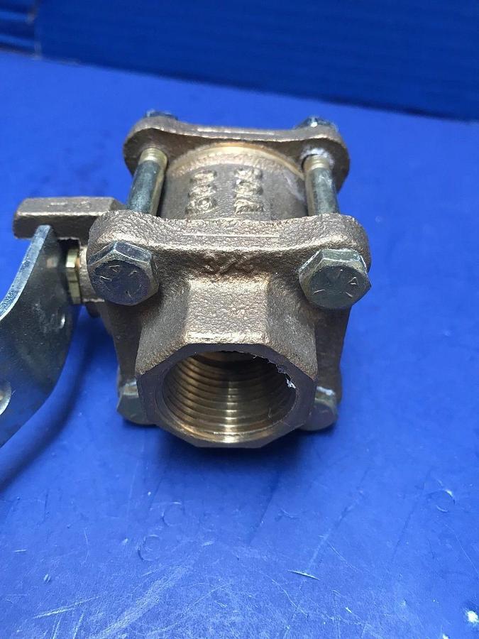 Used NIBCO 3/4" and 1/2" Ball Valve 595-Y-66, Lot of 2 Used