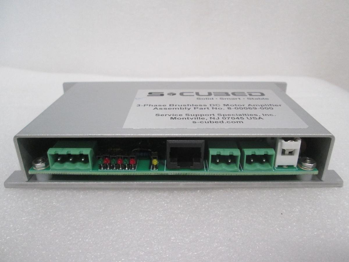 Used S-Cubed, 8-00069-000, 3-Phase Brushless DC Motor Amplifier, New