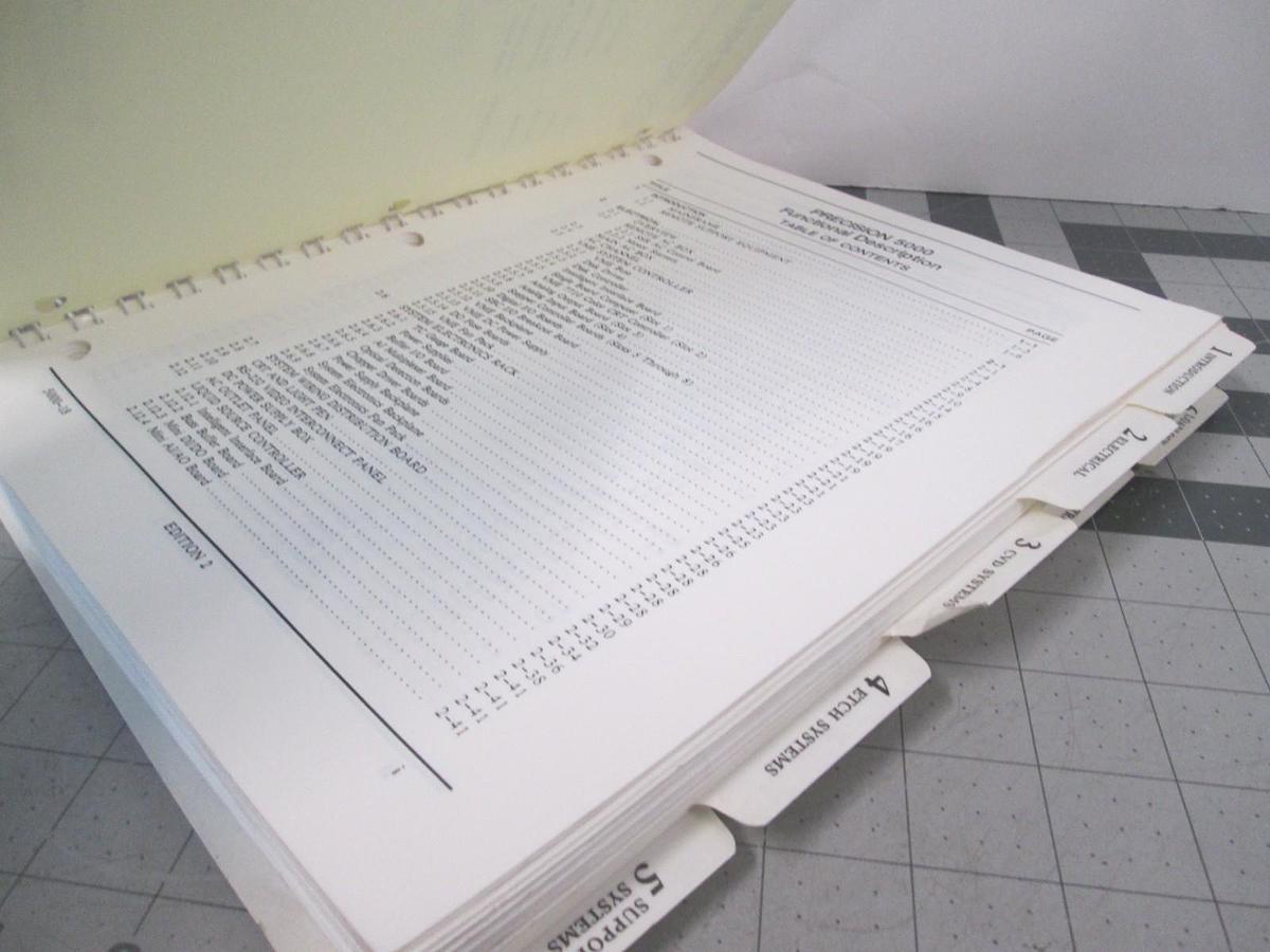 Used AMAT, Precision 5000, Functional Description Booklet, Used