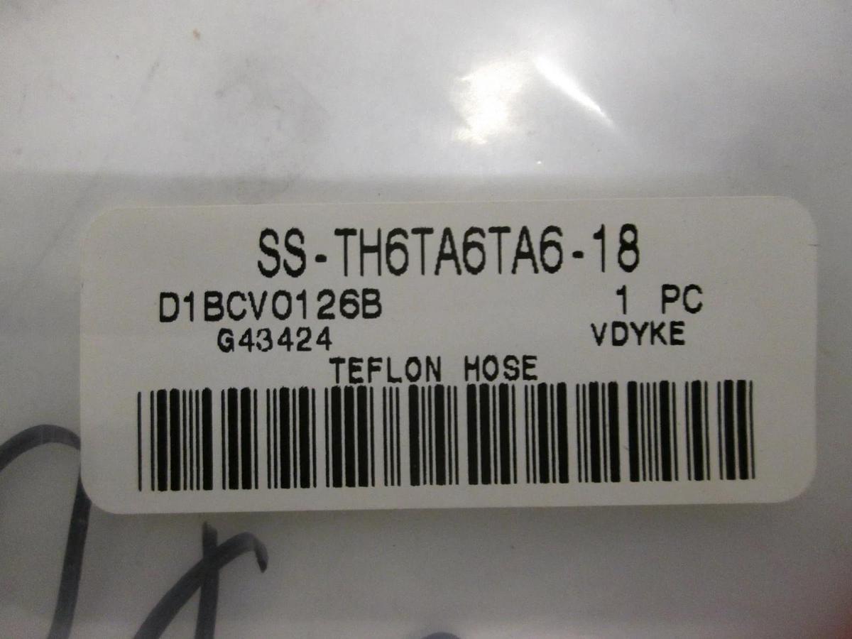 Swagelok, Braided Hose, SS-TH6TA6TA6, New, Lot of 3
