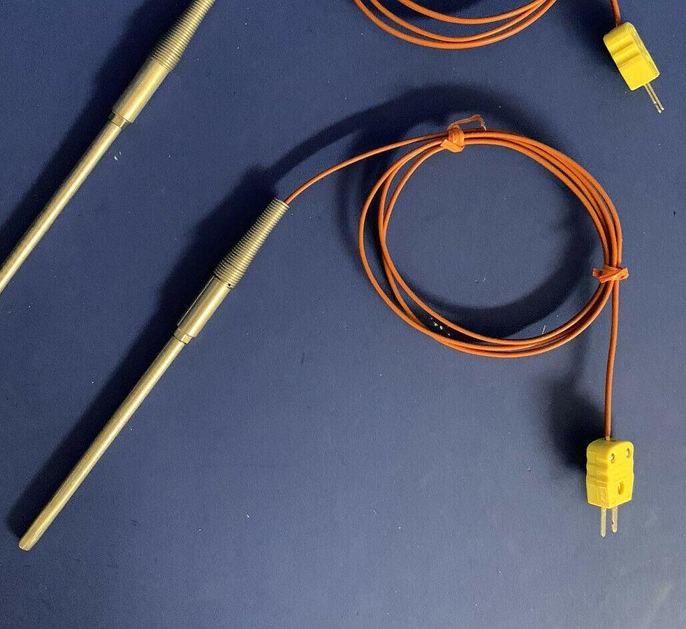 Used Omega Type K Thermocouple Probe w/ Connector, New