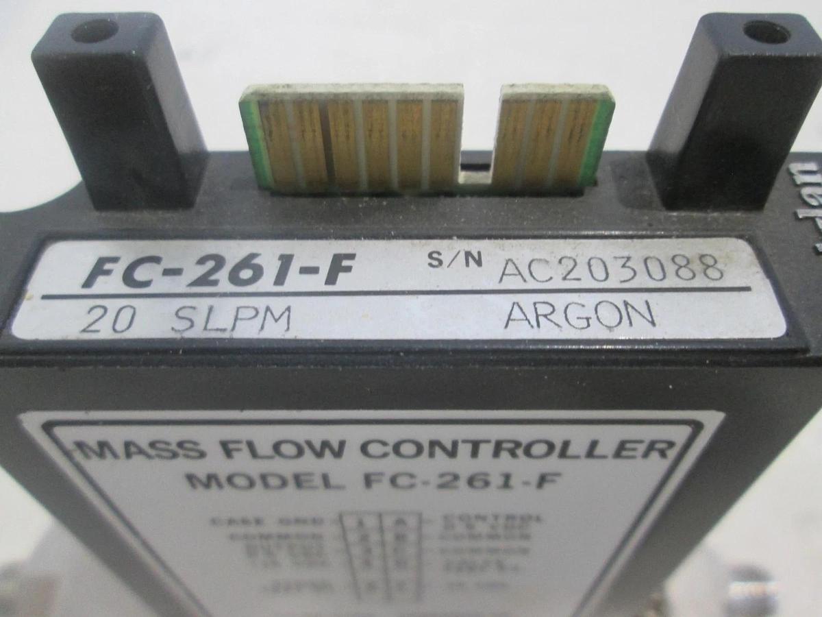 Used Tylan, FC-261-F, Mass Flow Controller, 20 SLPM, AR, Used