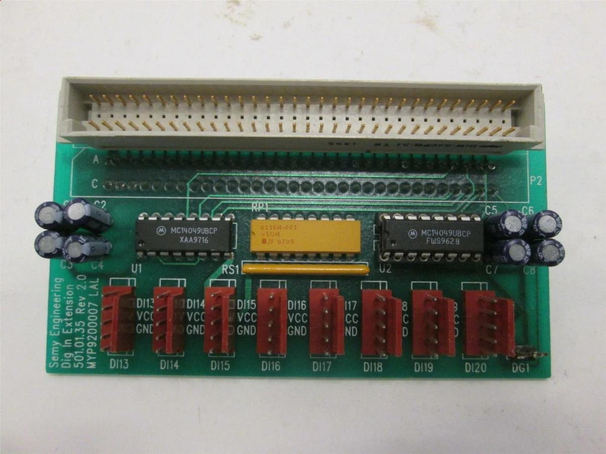 Used Semy Engineering, MYP9200007 Dig In Extension, 501.01.35, PCB Assy, Used