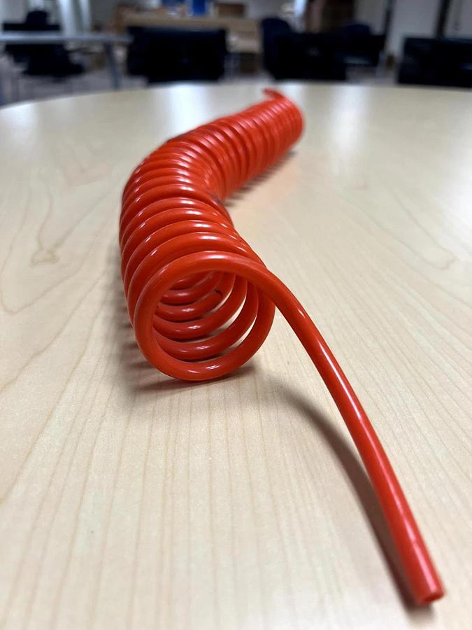 Used Legris. Flexible hose, .-U 1/4" O.D. 203 189