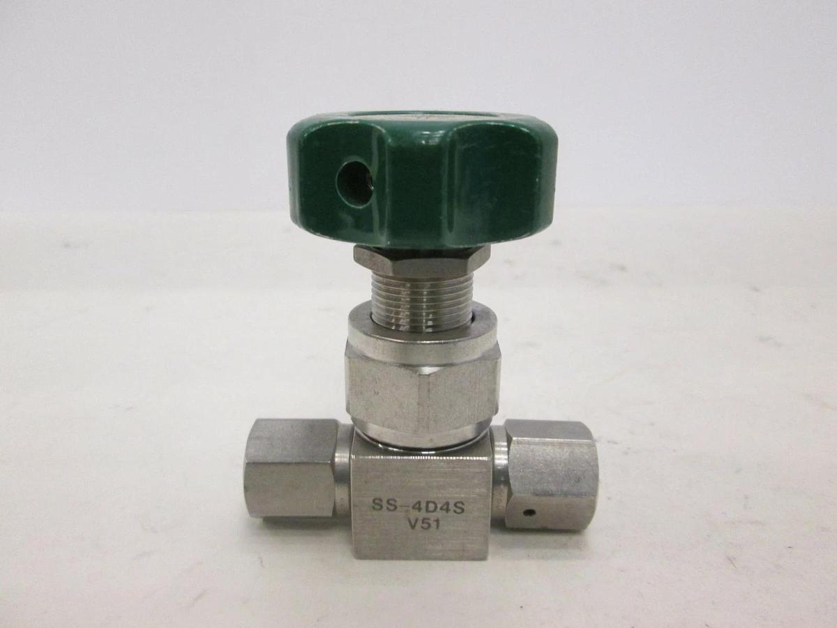 Used Nupro, Gas Shut Off Valve, SS-4D4S-V51, Used