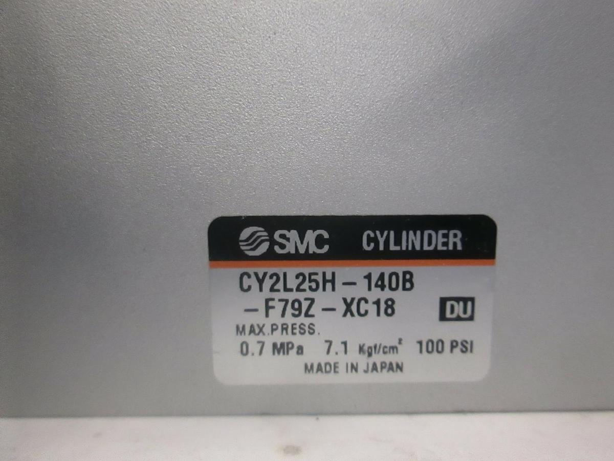 Used SMC, Guided Cylinder, CY2L25H-140B-F79Z-XC18, Used