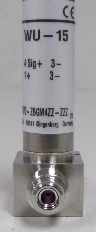 Used Wika Transducer WU-15, P#:12613240, 1/4" MVCR/MVCR, -1...9 Bar, Used