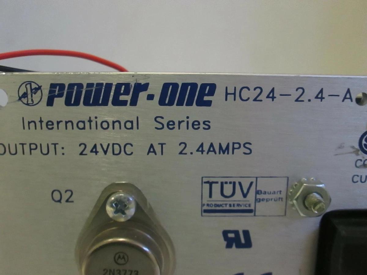 Used Power One HC24-2.4-A Power Supply, Missing Back Plate, Used