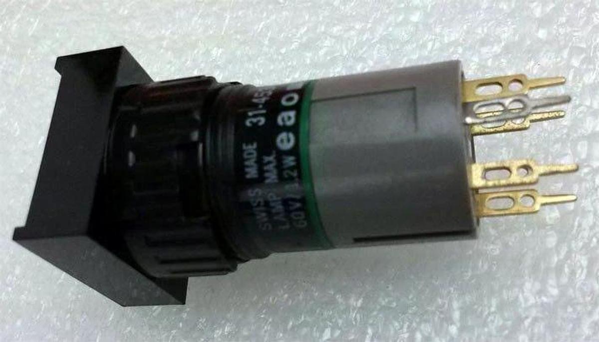 Used EAO Illuminated Pushbutton 31-453.036, NIB, NWOB, Lot of 10