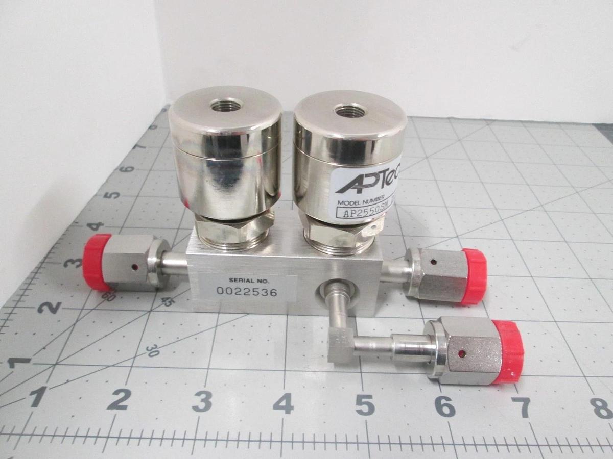 APTech, AP2550SM, Pressure Valve, Dual C TSVG, New
