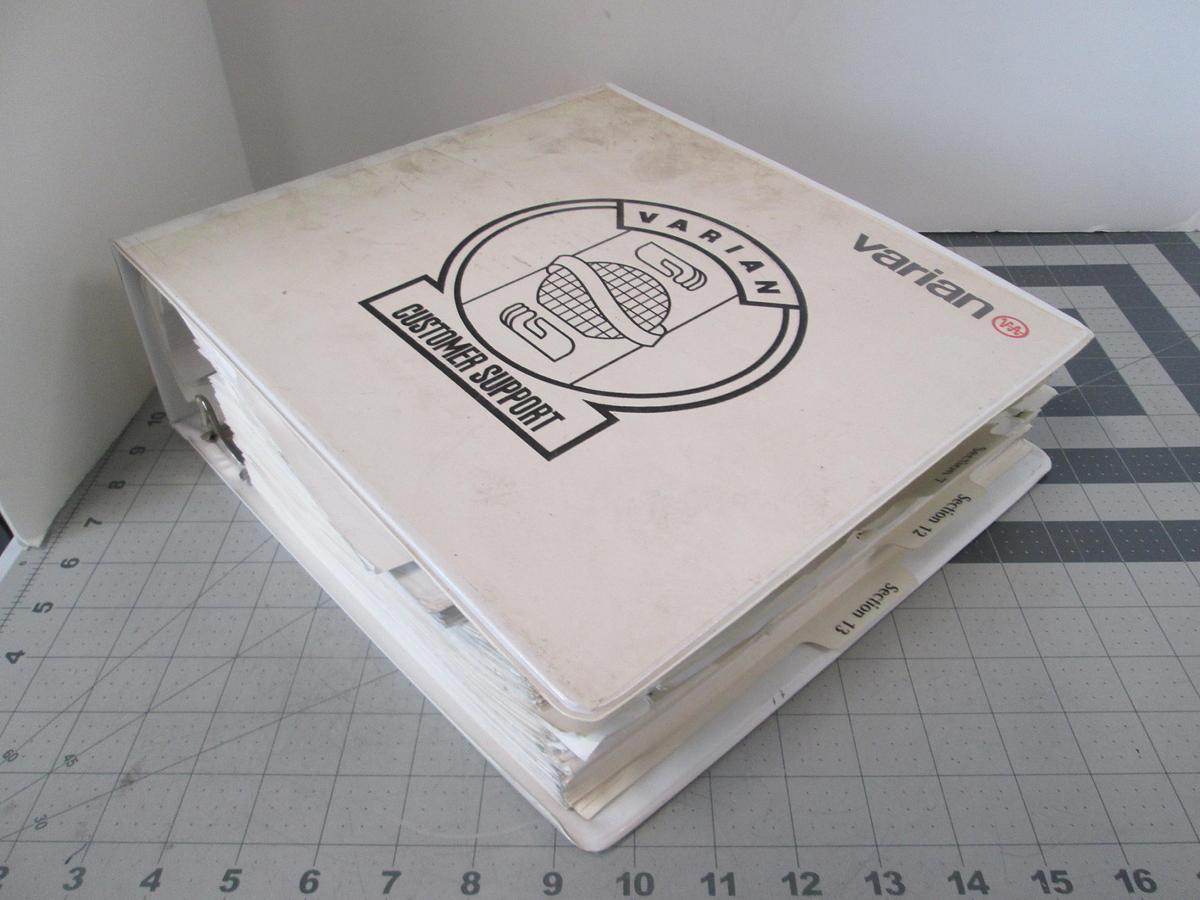 Used Varian, Mitsubishi/N.C., Horizontal Furnace Documentation, Used