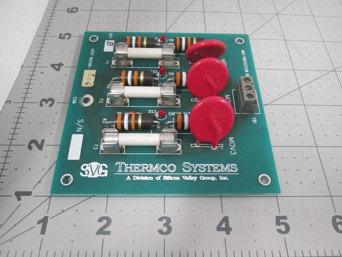 Used SVG VTR, 164390-001, MOV Protector Board, PCB Assy, New
